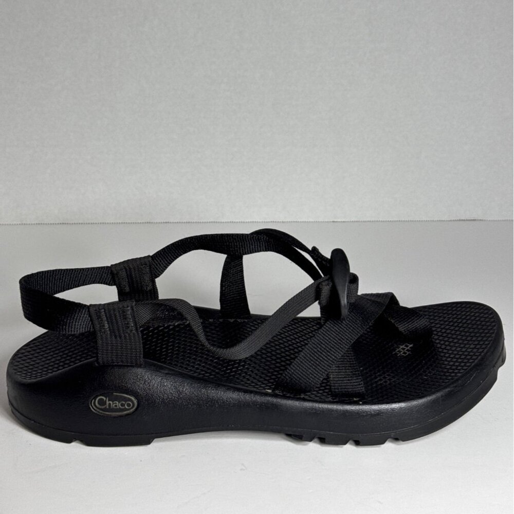 Chaco Z/2 Black Strappy Durable Outdoor Sandals Mens Size 12 - Picture 8 of 13